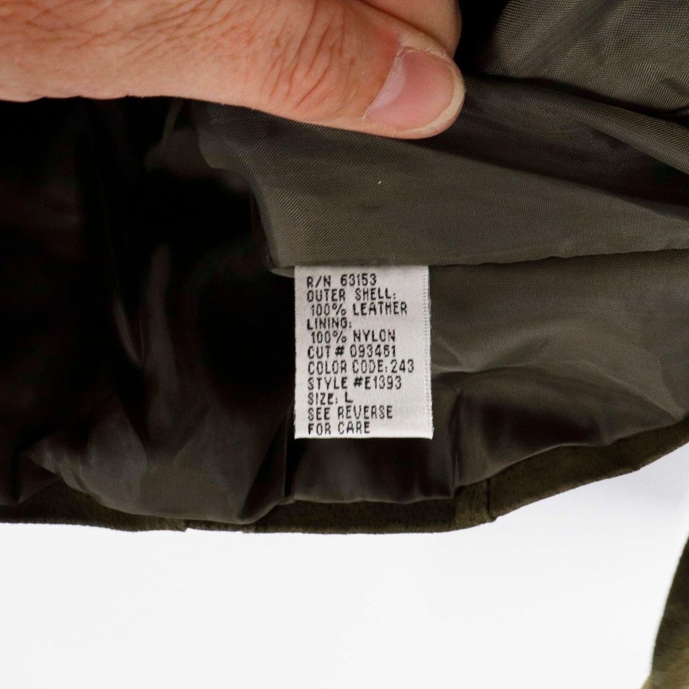 Rampage Olive Green Suede BomberJacket - Picture 9 of 10